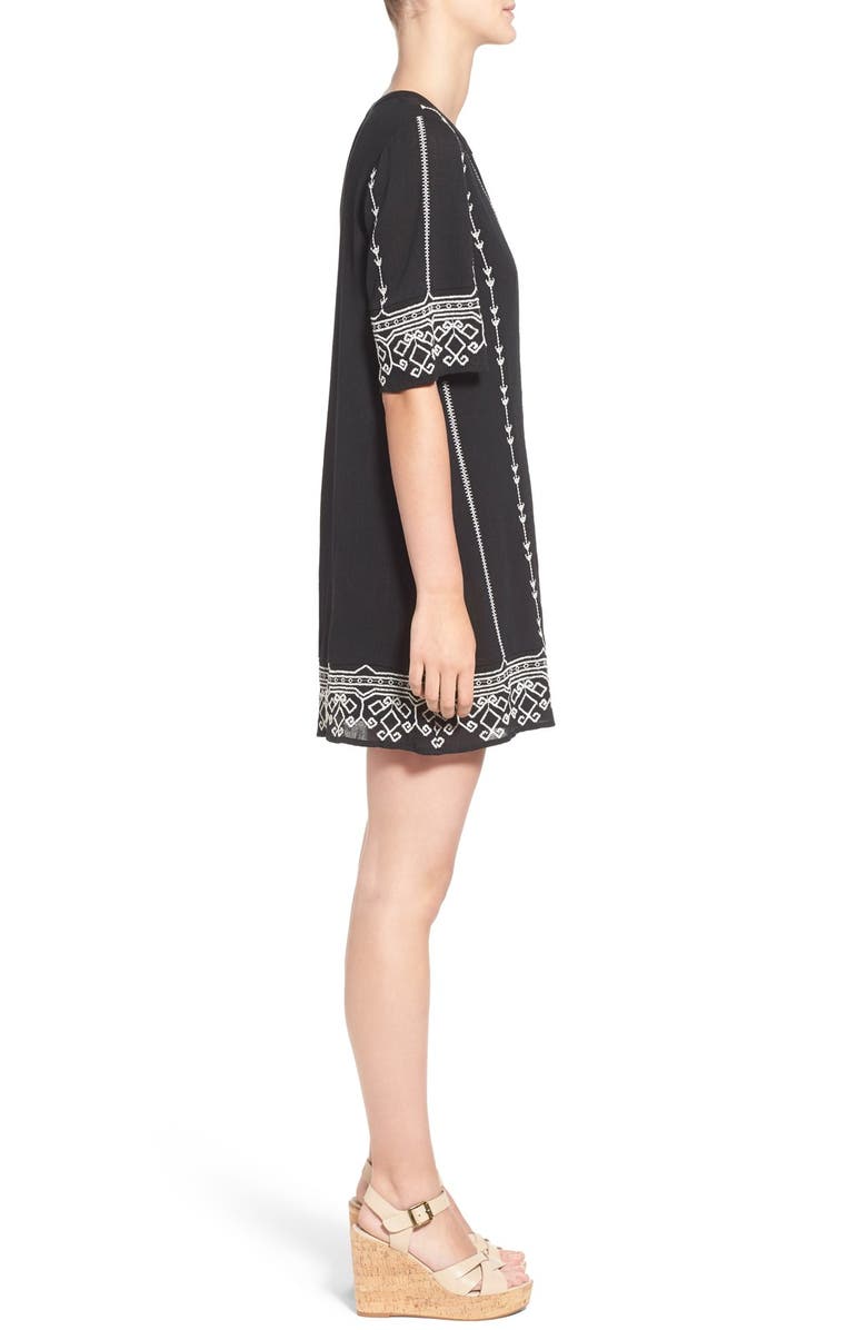Hinge Embroidered Caftan, Alternate, color, 