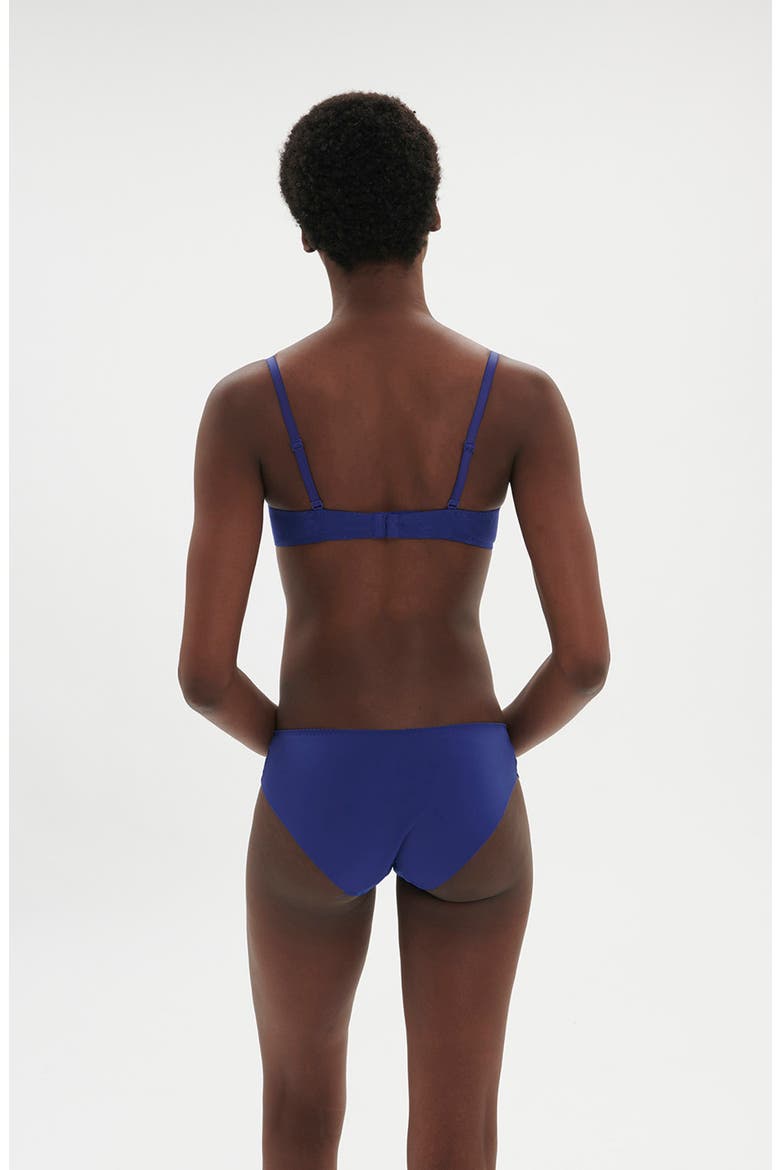 Wish Embroidered Lace Trim Bikini Briefs, Alternate, color, ELECTRIC BLUE