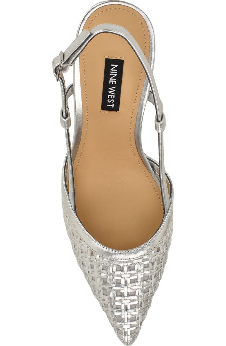 Nine West Floree Pointed Toe Slingback Pump, Alternate, color,