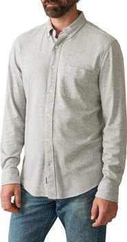 Faherty Coastline Knit Button-Down Shirt