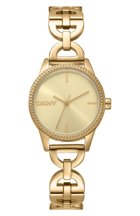 Open Link Bracelet Watch, 26mm