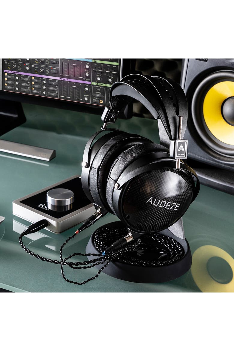 LCD-XC Closed-Back Over Ear Headphones, Alternate, color, Carbon Fiber