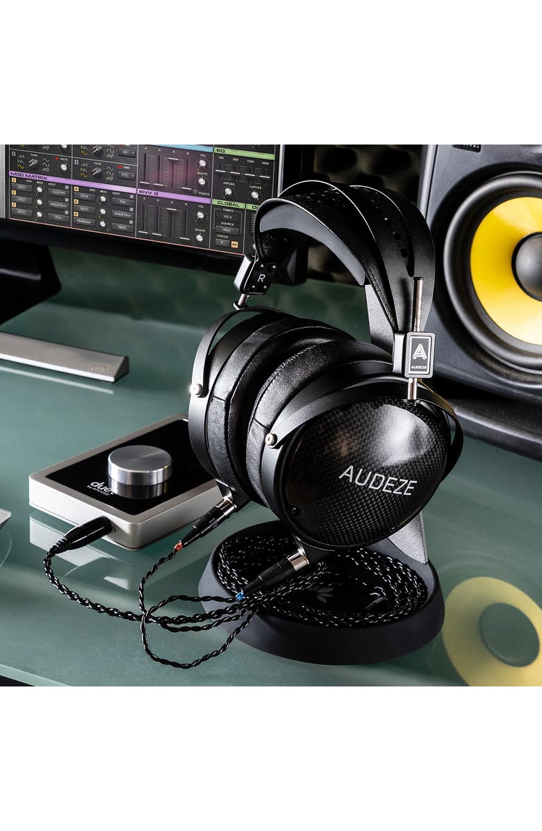 Audeze LCD-XC Closed-Back Over Ear Headphones, Alternate, color, Carbon Fiber