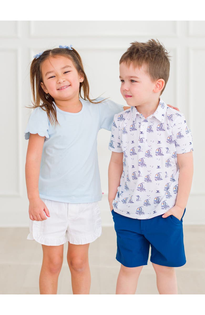 RuggedButts Boys Knit Short Sleeve Performance Polo, Alternate, color, 