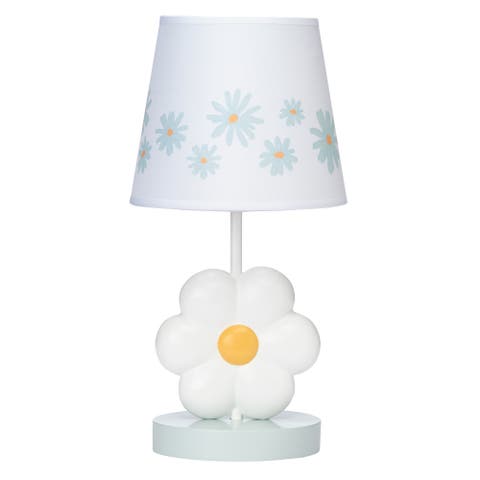 Sweet Daisy Floral Nursery/Child Lamp with Shade & Bulb