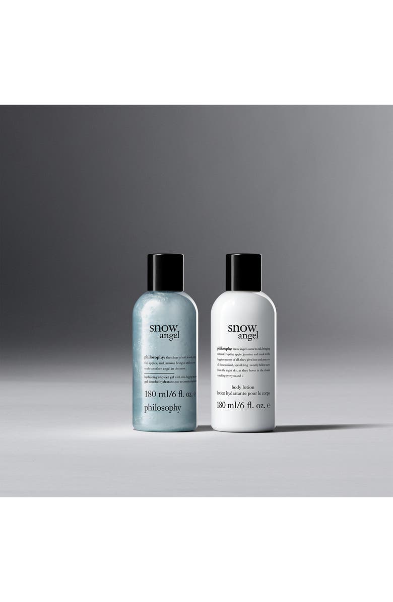 philosophy snow angel 2-piece bath & body gift set, Alternate, color, 