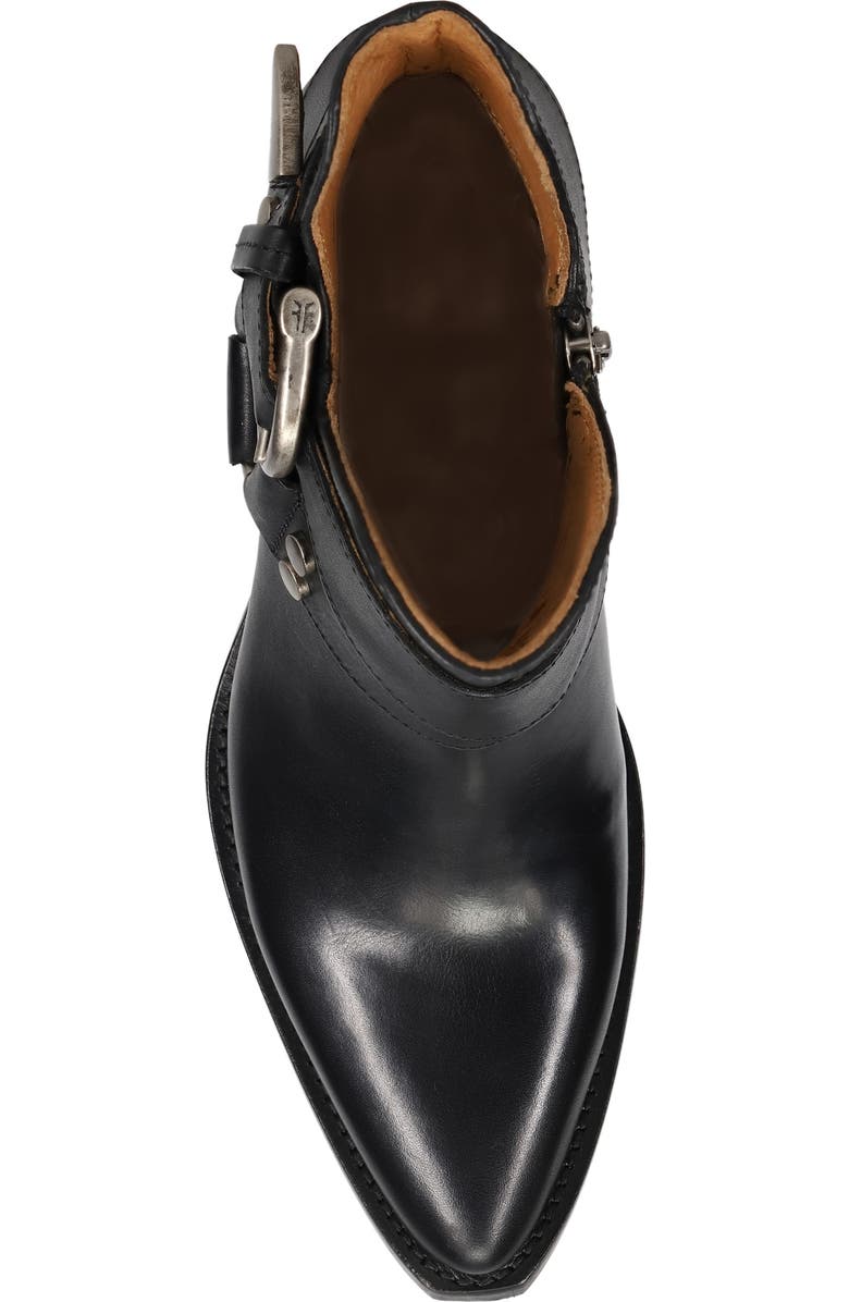 Frye Sacha Harness Bootie, Alternate, color, Black