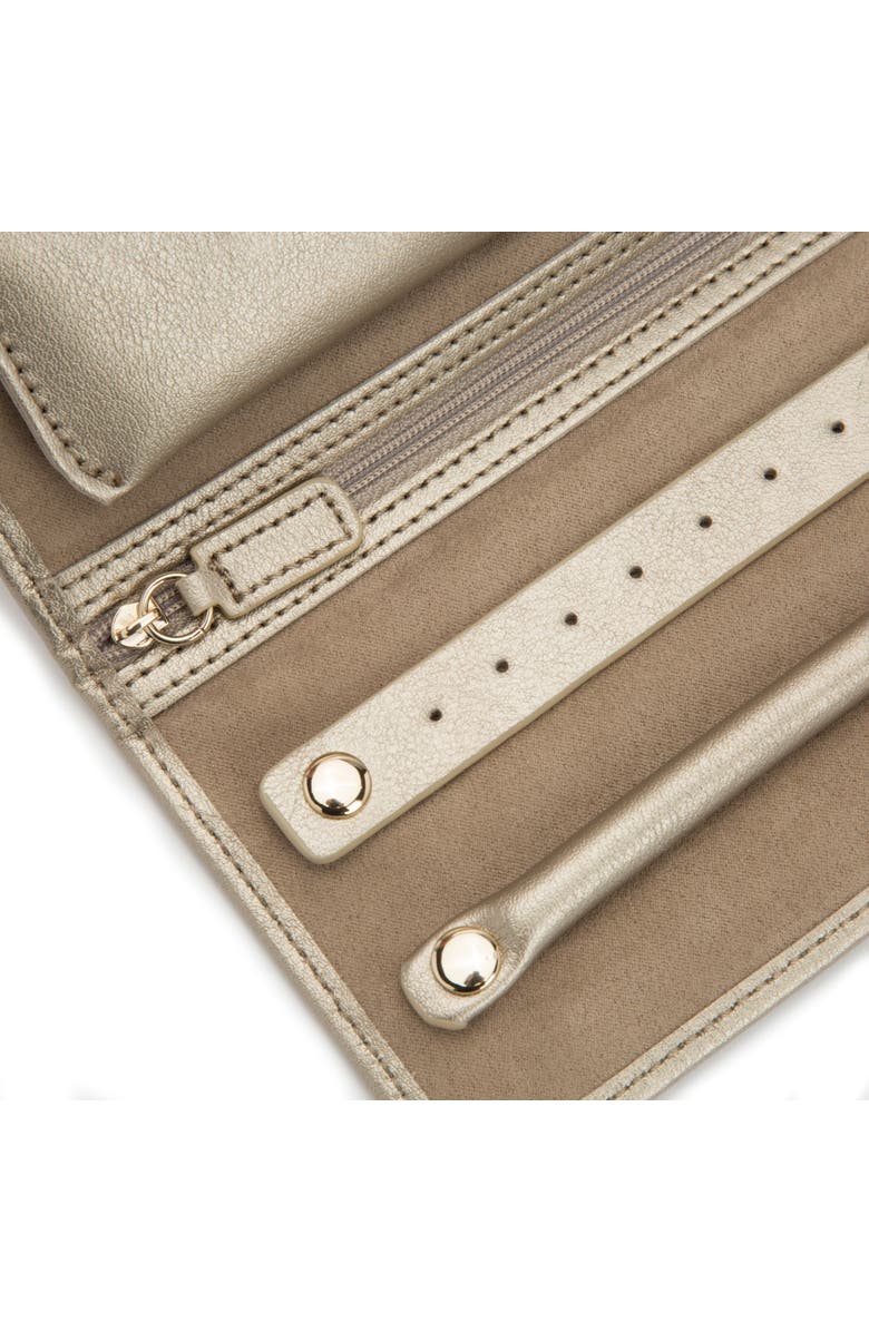 WOLF Palermo Jewelry Roll, Alternate, color, Pewter