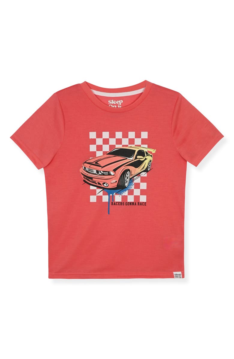 SLEEP ON IT Kids' Graphic T-Shirt & Joggers Pajama Set, Alternate, color, 