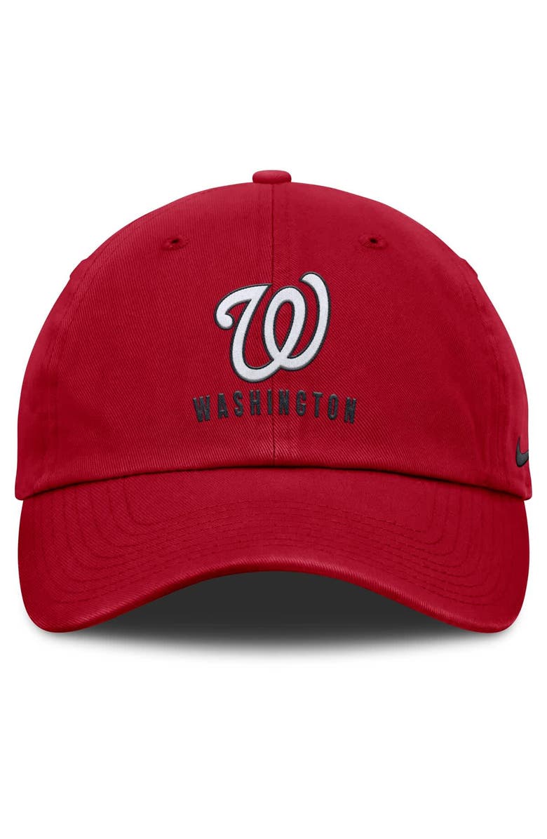 Nike Women's Nike Red Washington Nationals Club Adjustable Hat, Alternate, color, Red