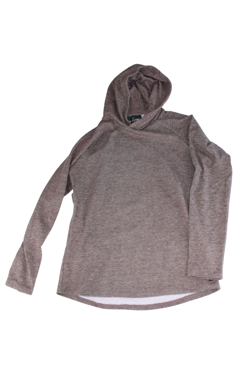 Ledger & Ford Burgundy Bodega Super Soft Hoodie, Alternate, color, Burgundy