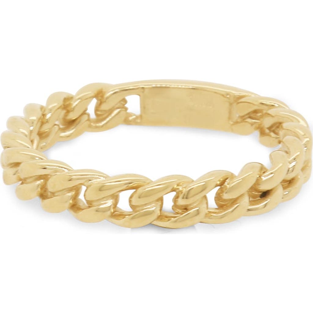 The Lovery Fine Jewelry Curb Link Ring In Gold