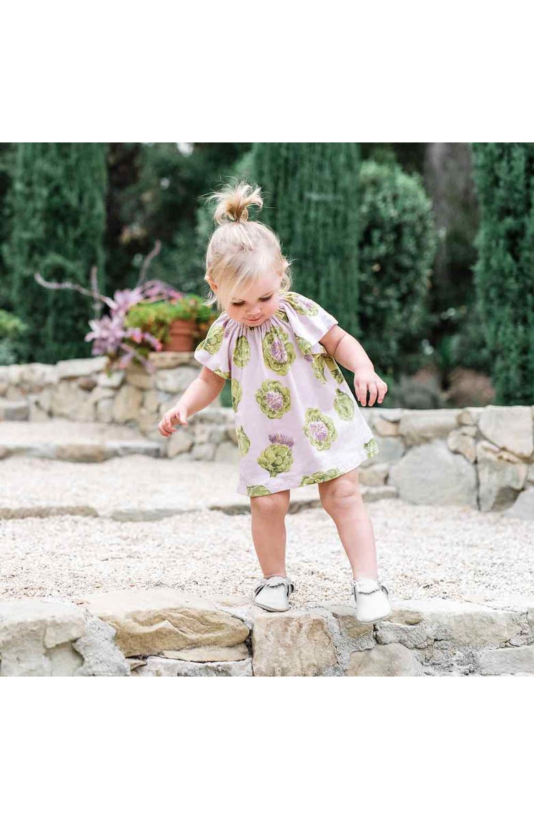 Milkbarn Organic Cotton Dress and Bloomer Set, Alternate, color, Chicken