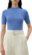 Lilysilk Women's Seamless Silk-Cotton Slim-Fit Knit Top