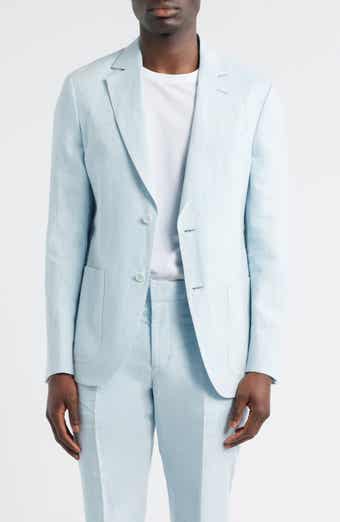 Nordstrom Henrik Trim Fit Solid Italian Linen Suit Separate Jacket