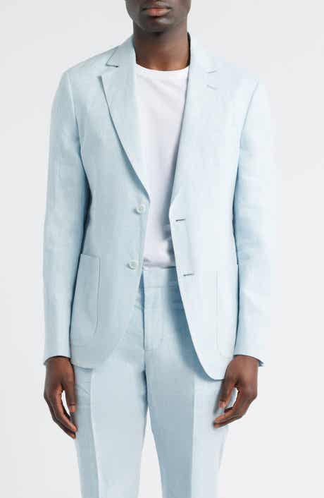 Nordstrom Henrik Trim Fit Solid Italian Linen Suit Separate Jacket