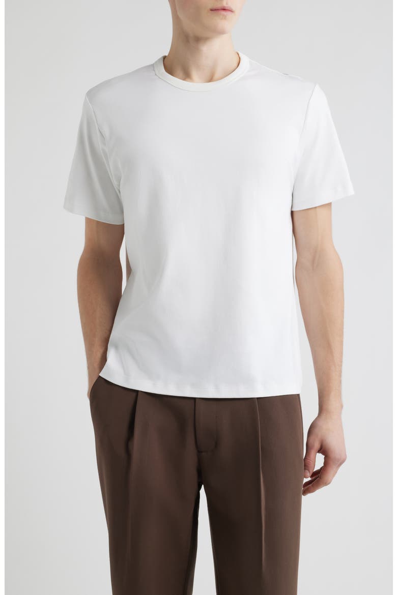Midweight T-Shirt, Main, color, WHITE
