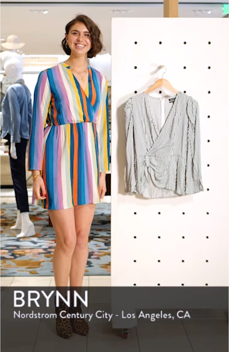 Gathered Peplum Top, sales video thumbnail