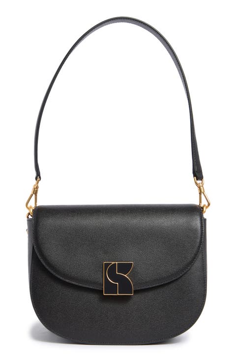 dakota textured medium shoulder bag