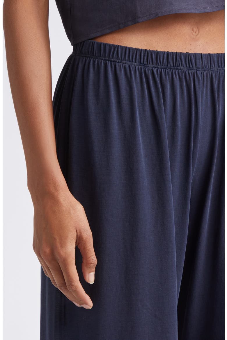 Milo Crop Cotton Pants, Alternate, color, MIDNIGHT