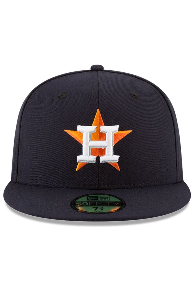 Men's New Era Navy Houston Astros 2024 Jackie Robinson Day 59FIFTY Fitted Hat, Alternate, color, Navy