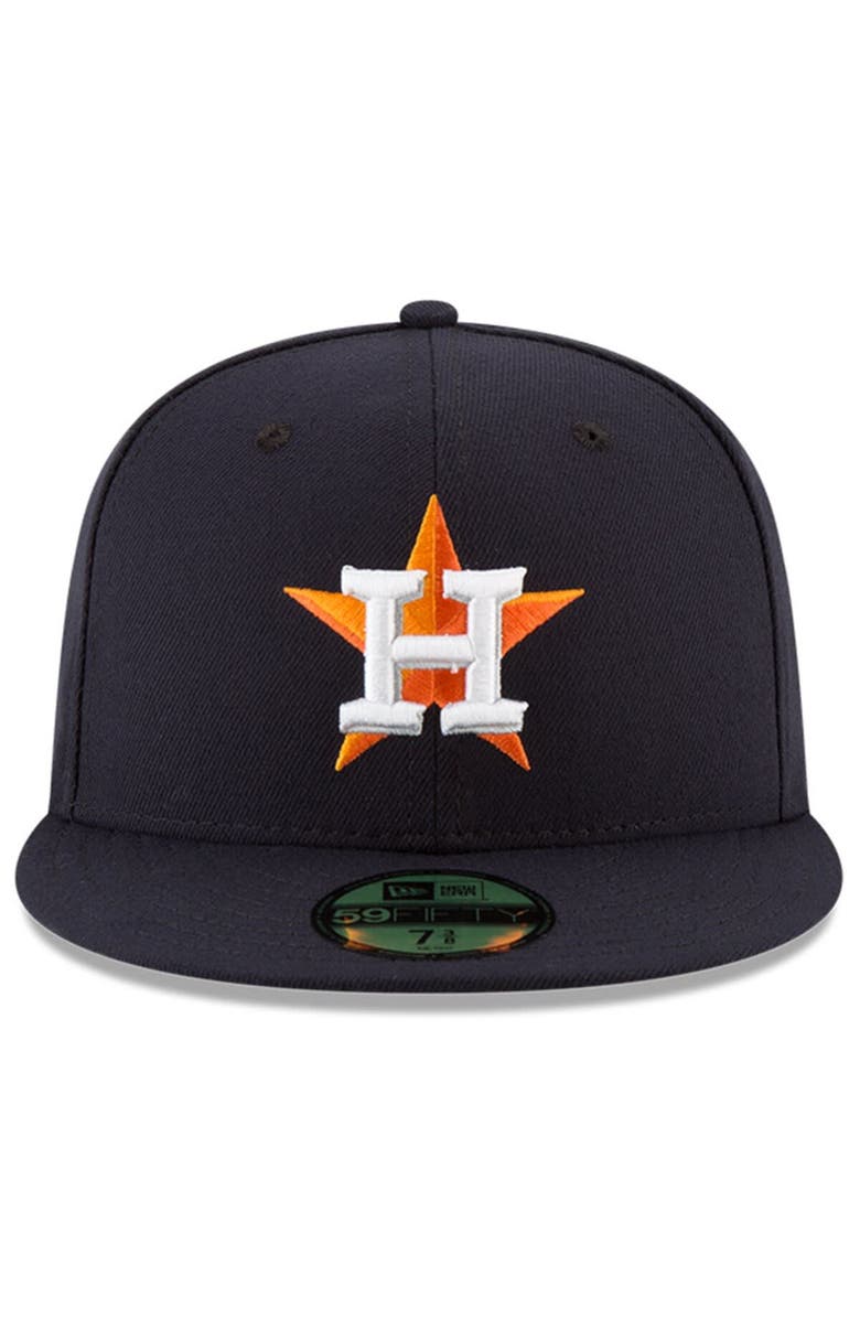 New Era Men's New Era Navy Houston Astros 2024 Jackie Robinson Day 59FIFTY Fitted Hat, Alternate, color, Navy