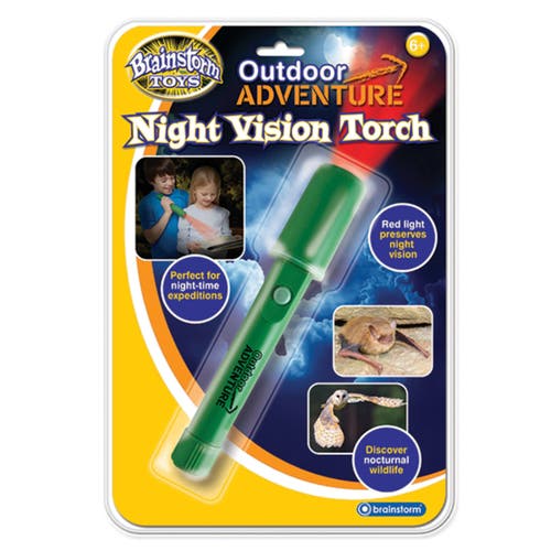 Legler USA Brainstorm Toys Outdoor Adventure Night Vision Flashlight Torch in Green  product