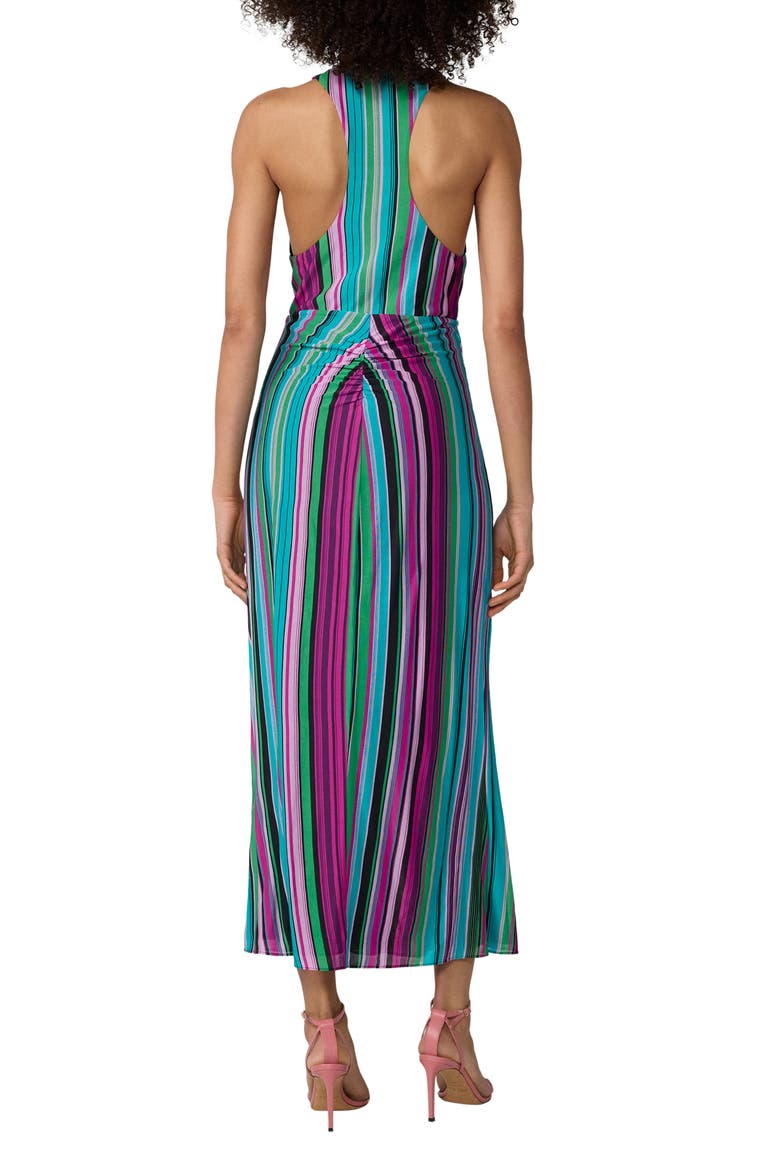 Zella Stripe Racerback Maxi Dress, Alternate, color, TROPEZ STRIPE GOSSIP PINK