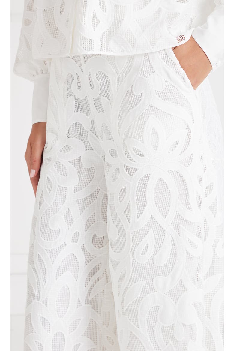 Louis Trousers, Alternate, color, White