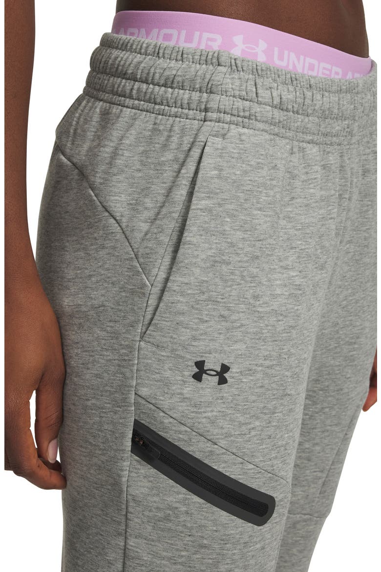 Unstoppable Fleece Joggers, Alternate, color, MOD GRAY / / BLACK