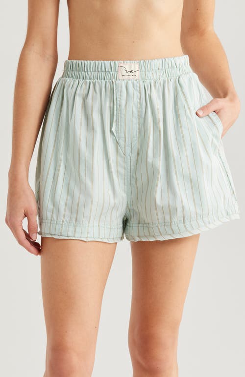 Free People We The Free Day To Day Striped Boxers In Multi