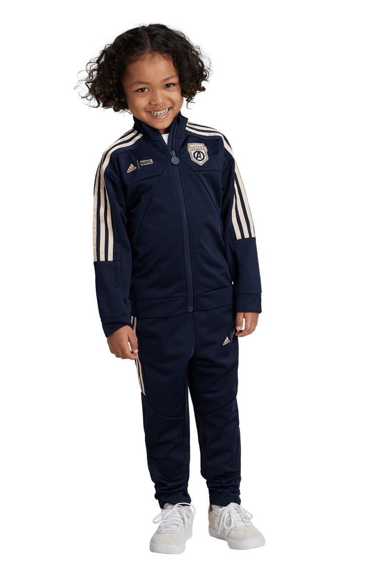 adidas x Marvel's Avengers Kids' Tiro Suit Up Track Jacket & Pants Set, Alternate, color, 