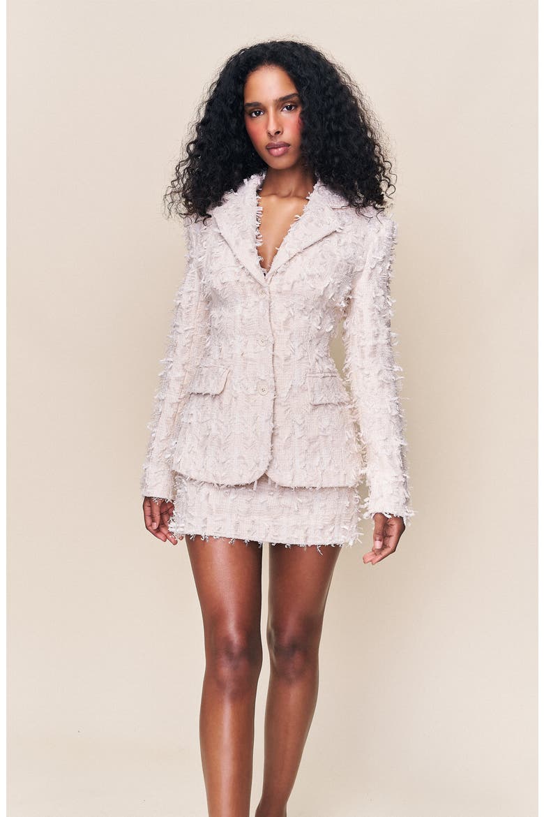 Lillian Mini Skirt, Alternate, color, Snow White