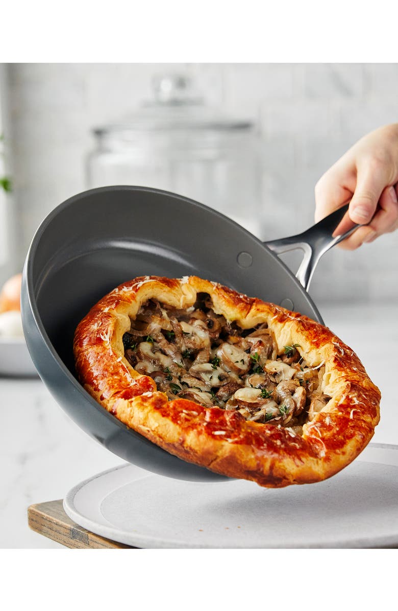 GreenPan GP5 10-Inch & 12-Inch Anodized Aluminum Ceramic Nonstick Frying Pan Set, Alternate, color, 