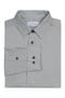 Kids' Solid Long Sleeve Slim Fit Shirt