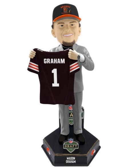 Mason Graham (Cleveland Browns) 2025 NFL Draft Pick Bobblehead
