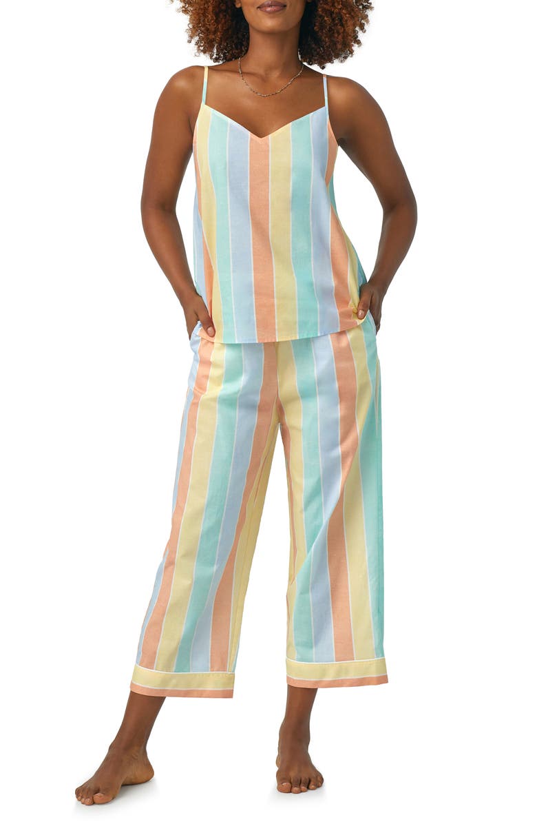 BedHead Pajamas Organic Cotton Capri Pajamas, Main, color, 