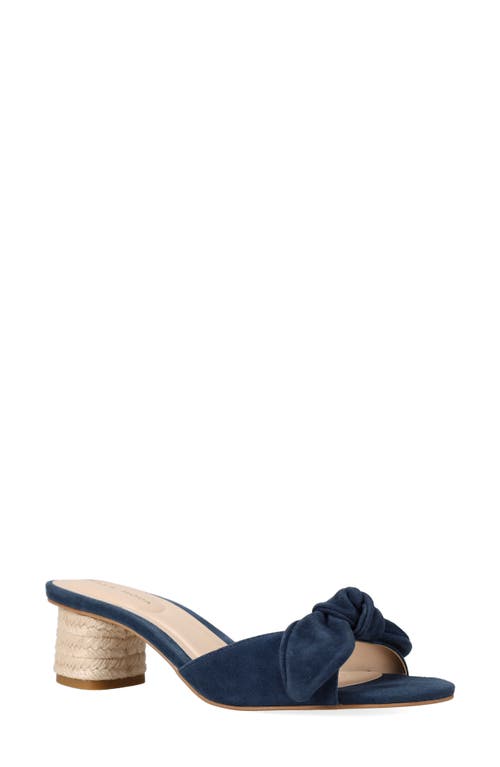 Pelle Moda Eaden Slide Sandal In Blue