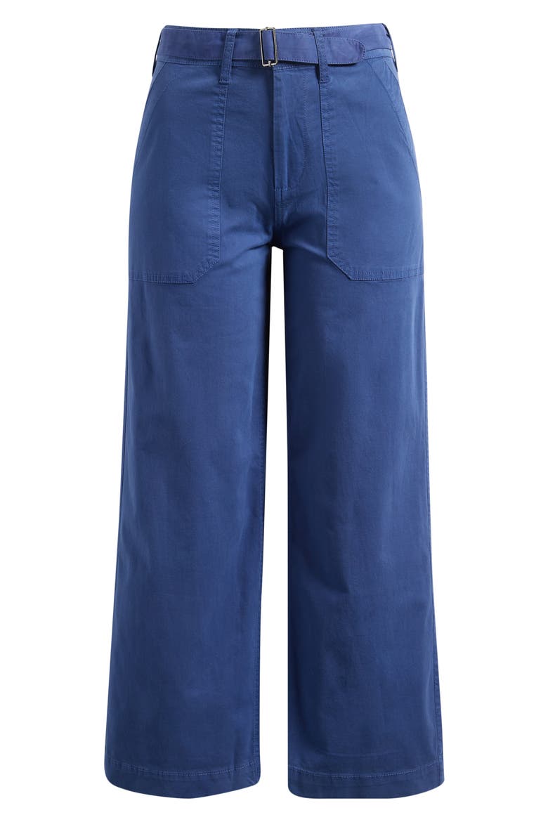 Highland Soft Stretch Wide Leg Pants, Alternate, color, RICH INDIGO