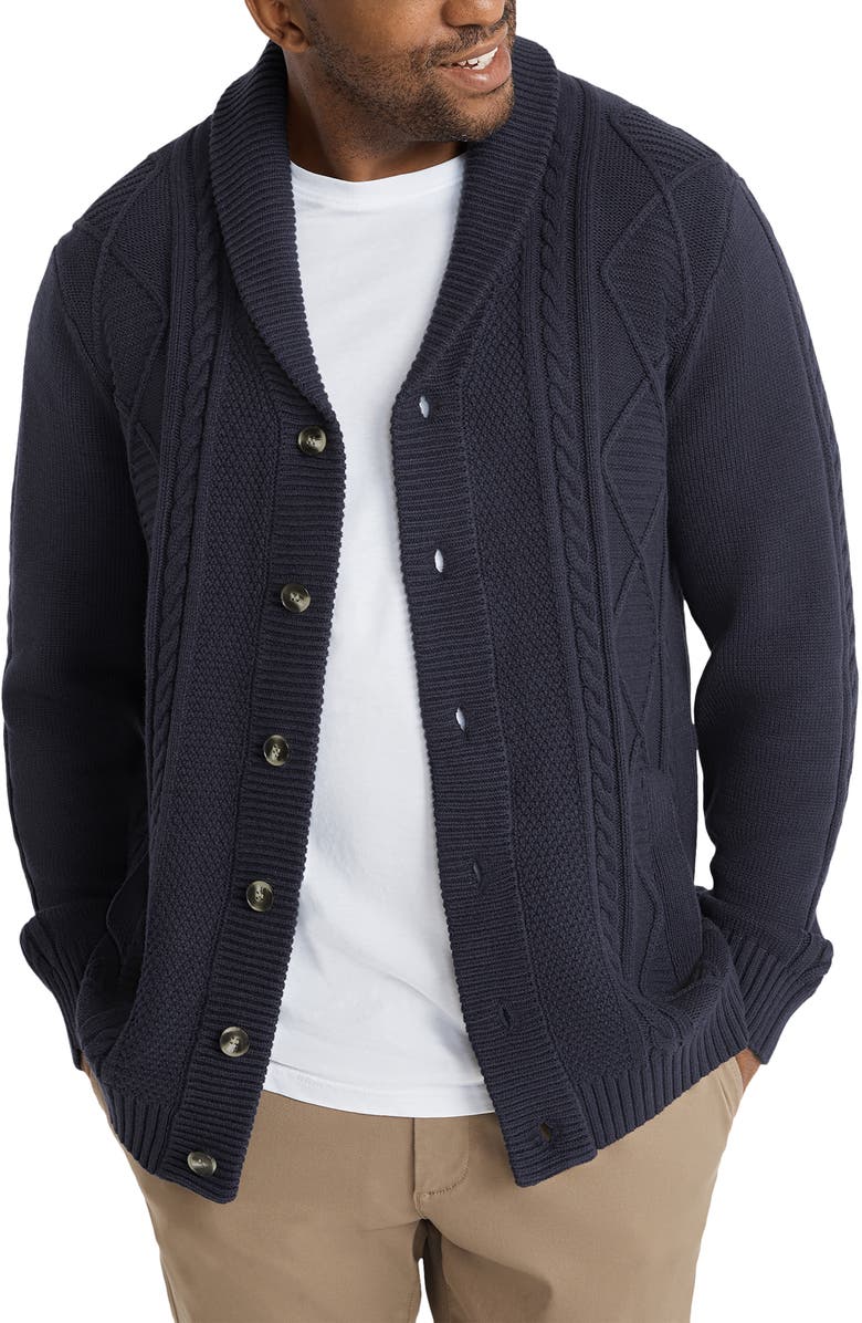 Johnny Bigg Harrington Cable Cardigan, Main, color, 