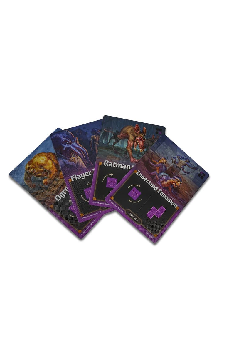 Thunderworks Games Cartographers Ambush Miniexpansion With 4 New Ambush Cards, Alternate, color, 