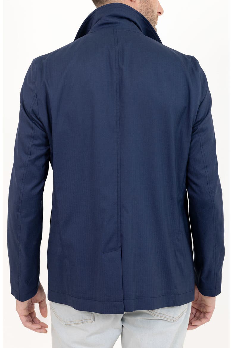 Navy Solid Wool Sport Coat, Alternate, color, NAVY