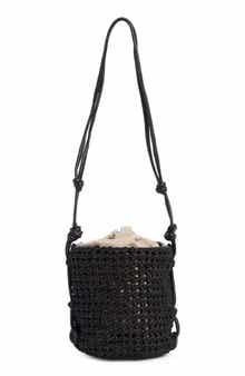 Dolce Vita Woven Bucket Bag
