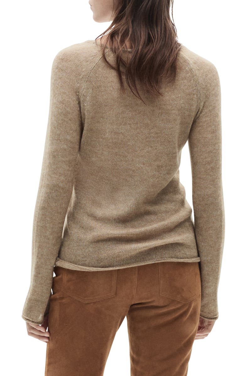 MANGO Crewneck Sweater, Alternate, color, 