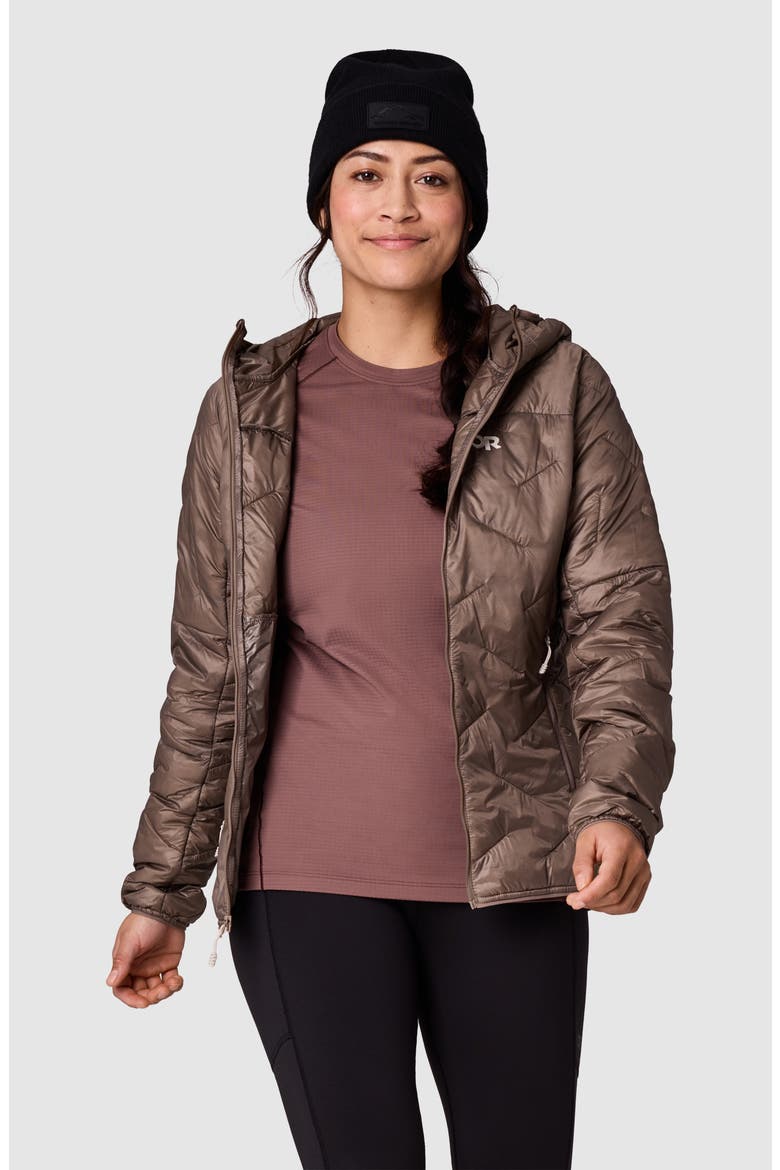 SuperStrand LT Hooded Jacket, Alternate, color, SABLE
