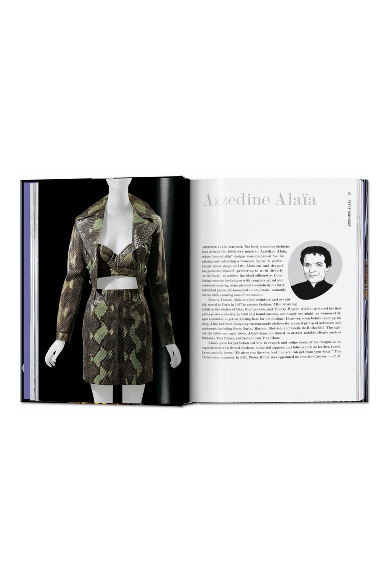 Fashion Designers A Z 45th ed Book, Alternate, color, Black