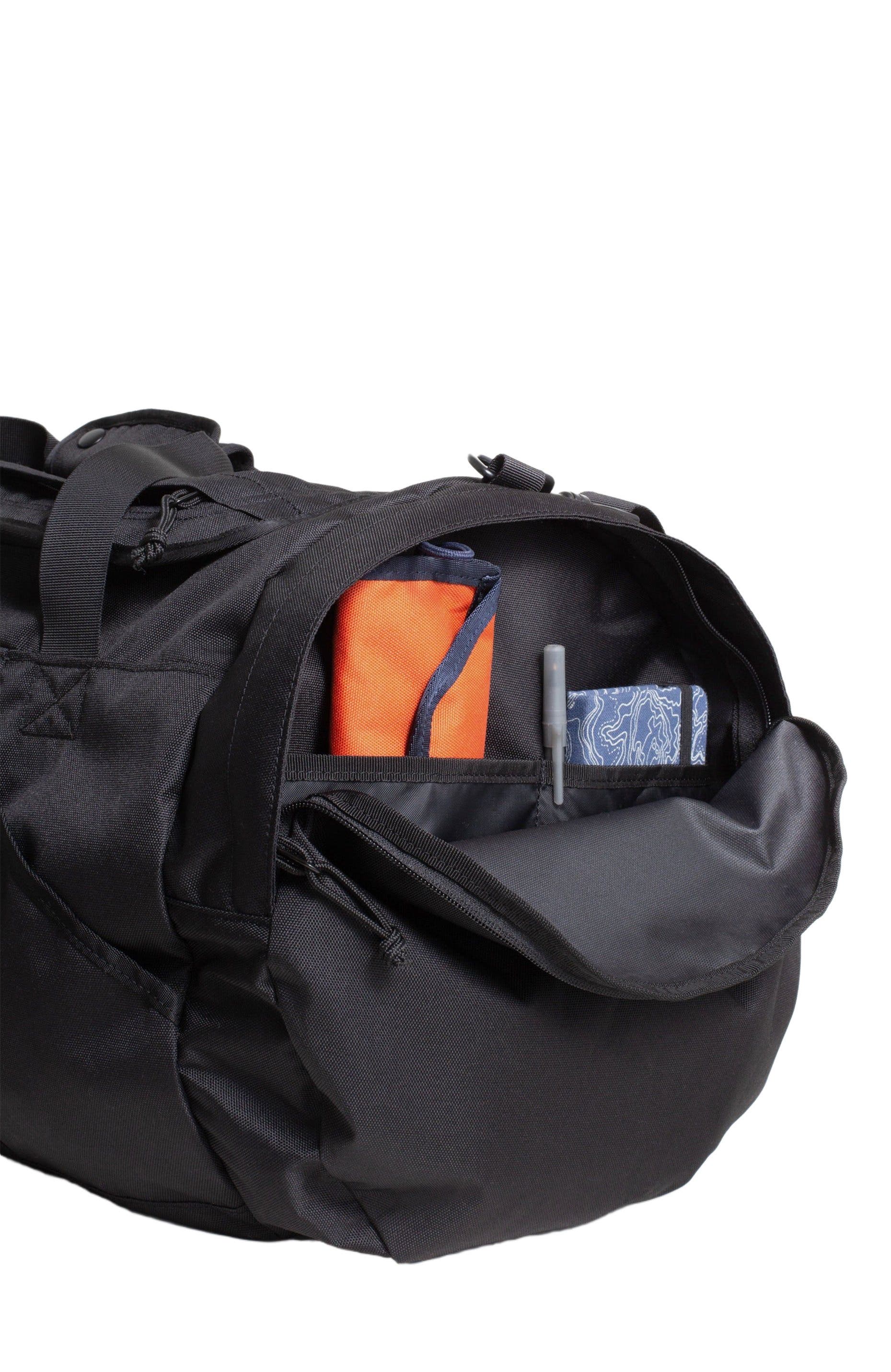 United By Blue (R)evolution 55L Duffel, Alternate, color, Black