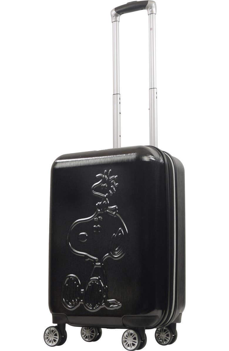 Ful Peanuts Snoopy
Woodstock Embossed Molded Hardside 22" Caryon Suitecase spinner, Main, color,