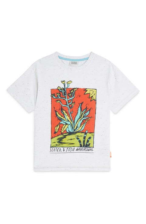 Kids' Relaxed Fit Nep Graphic T-Shirt (Big Kid)