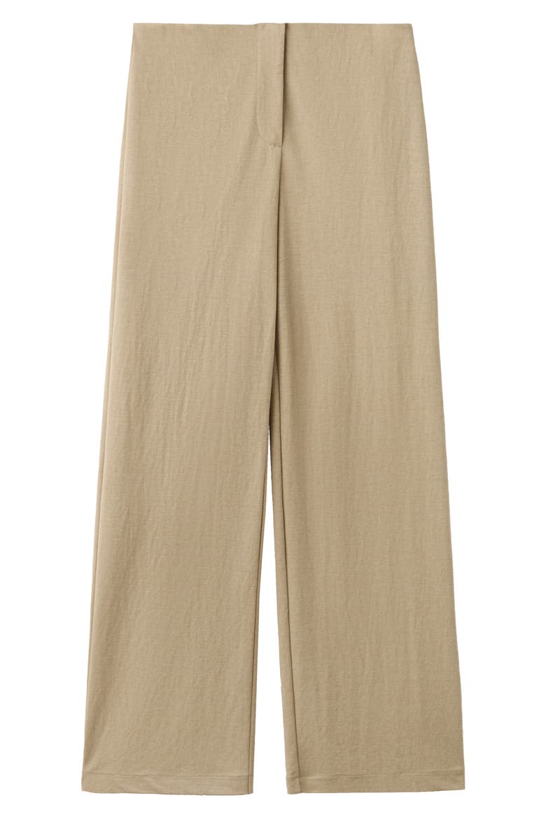 Straight Leg Pants, Alternate, color, MEDIUM BROWN